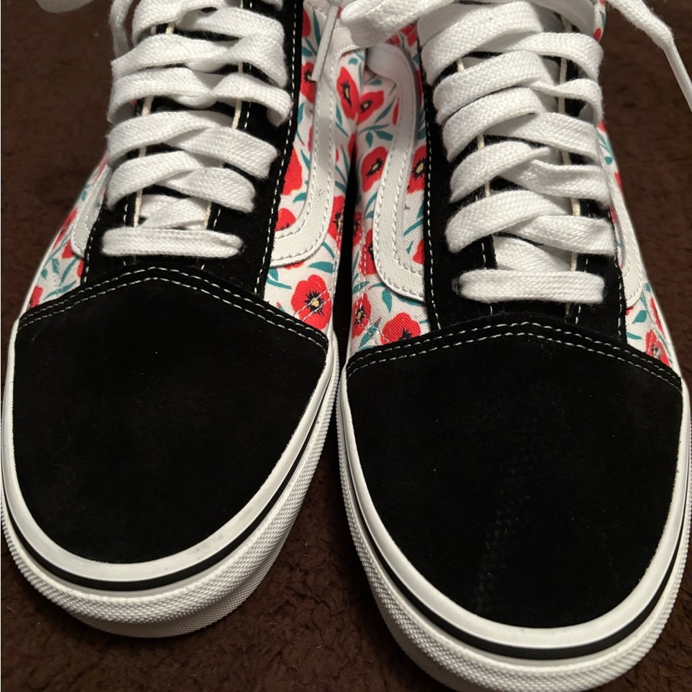 Vans Poppy Old Skool Sneakers Size 11 - Picture 9 of 10